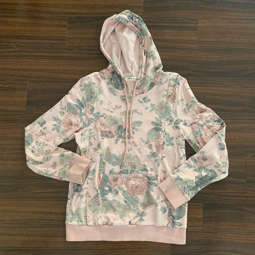 Nursing Hoodie with Sliding Zipper
